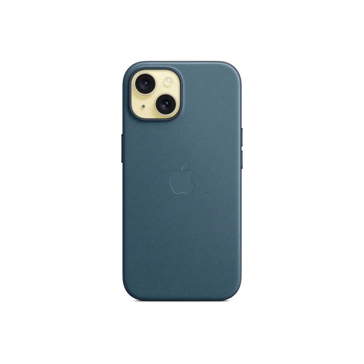 Husa de protectie Apple FineWoven cu MagSafe pentru iPhone 15, Pacific Blue - Image 3