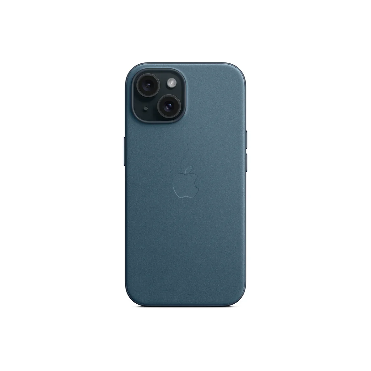 Husa de protectie Apple FineWoven cu MagSafe pentru iPhone 15, Pacific Blue - Image 5