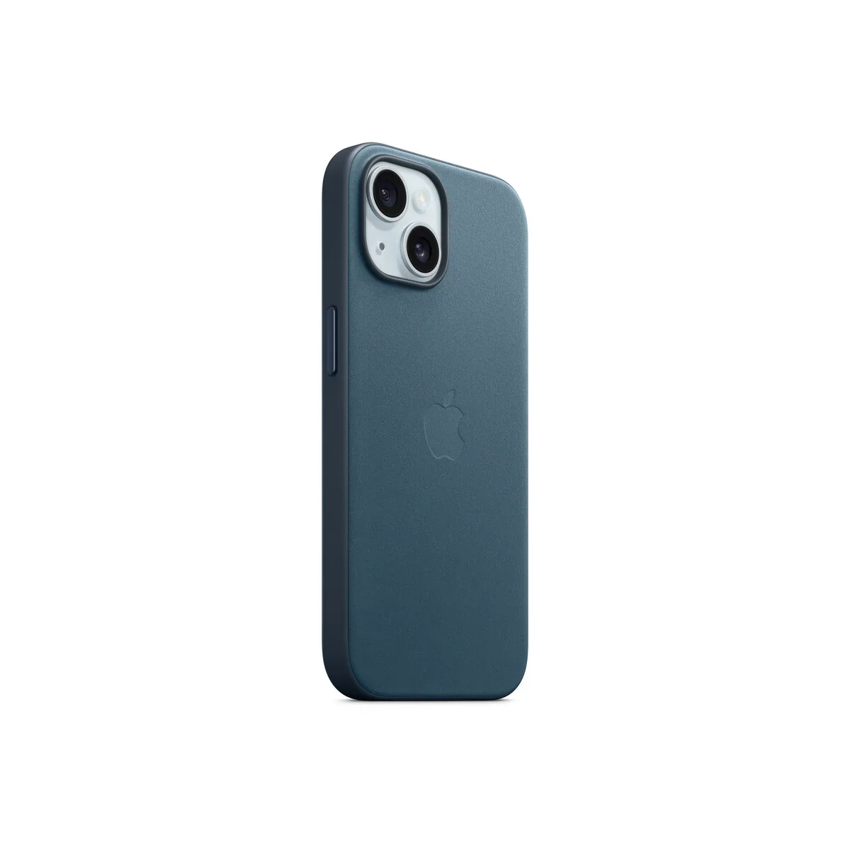 Husa de protectie Apple FineWoven cu MagSafe pentru iPhone 15, Pacific Blue - Image 6