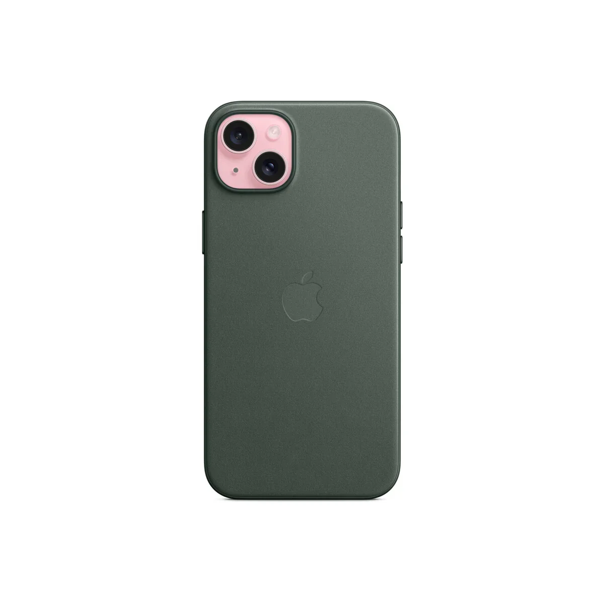 Husa de protectie Apple FineWoven cu MagSafe pentru iPhone 15 Plus, Evergreen - Image 2