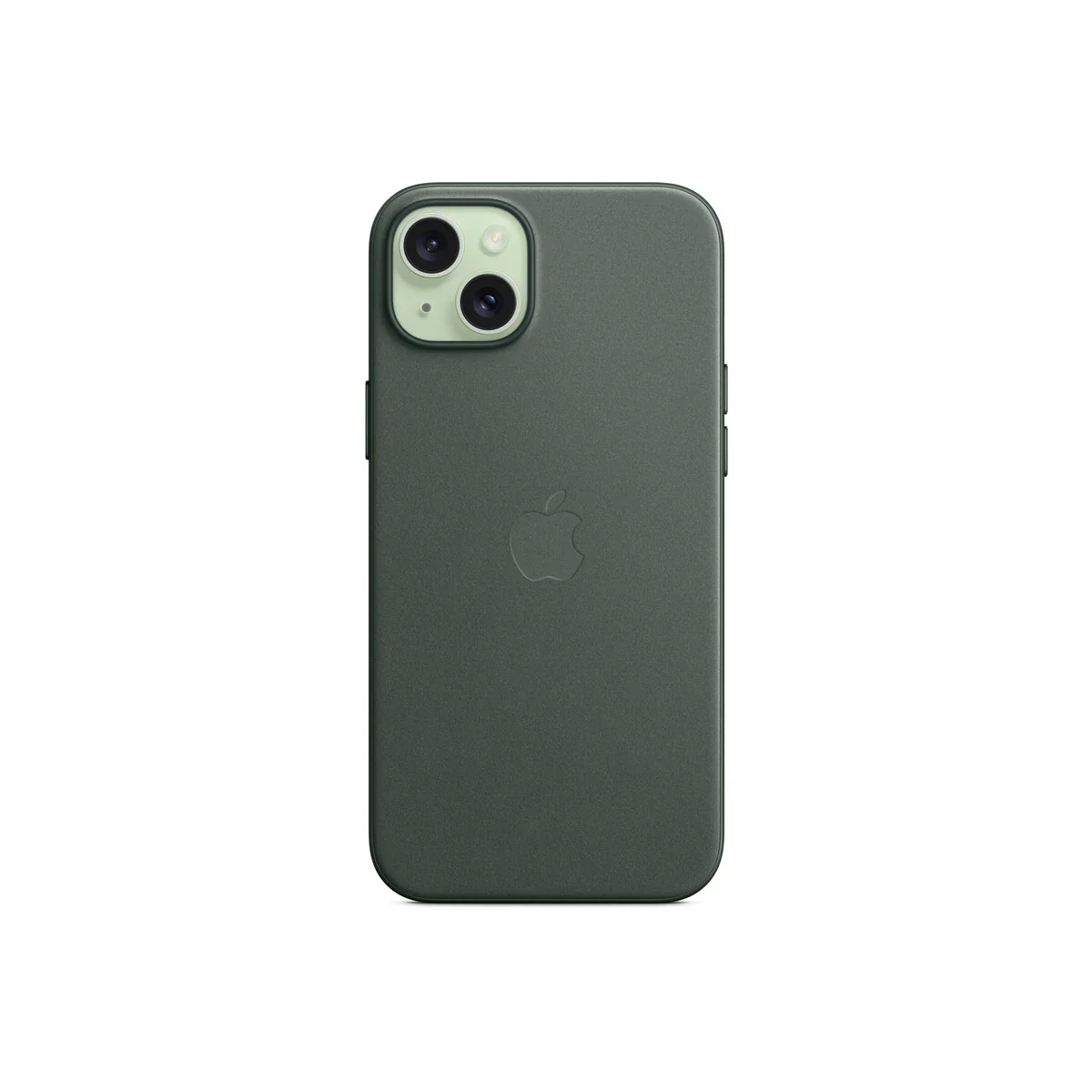 Husa de protectie Apple FineWoven cu MagSafe pentru iPhone 15 Plus, Evergreen - Image 4