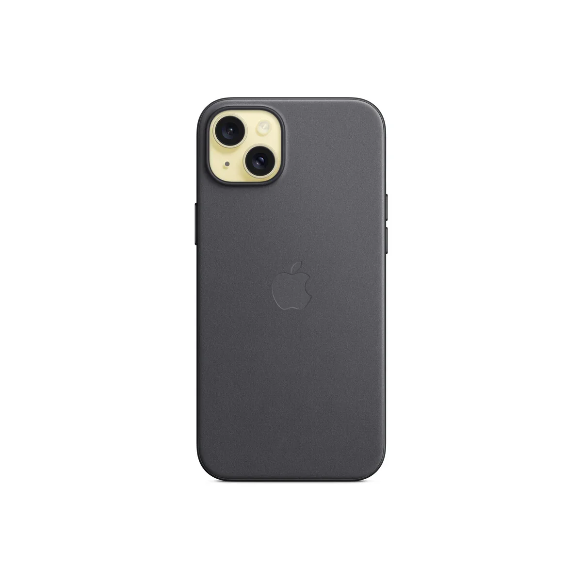 Husa de protectie Apple FineWoven cu MagSafe pentru iPhone 15 Plus, Negru - Image 3
