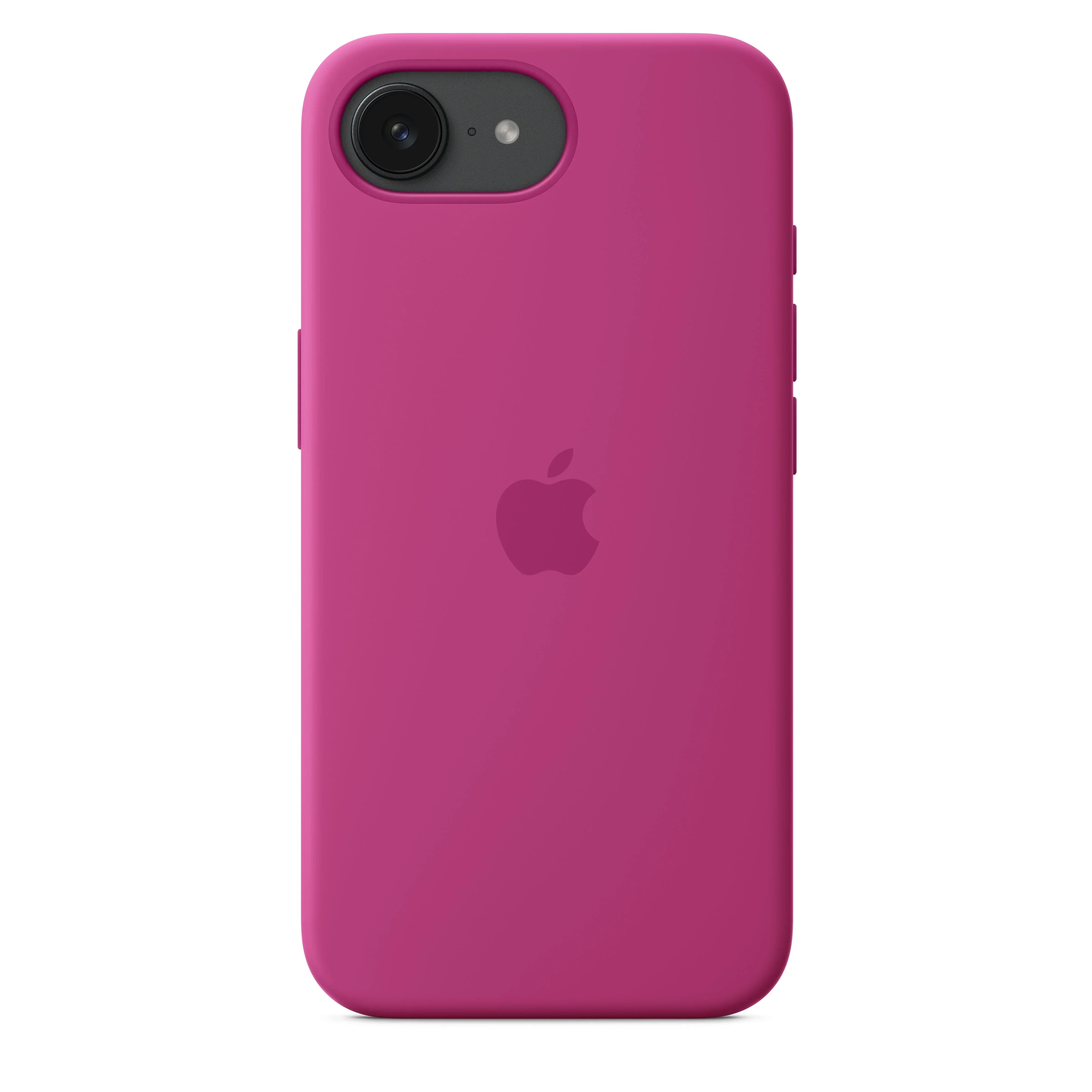 Husa de protectie Apple pentru iPhone 16e/17e, Silicon, Fuchsia - Image 2