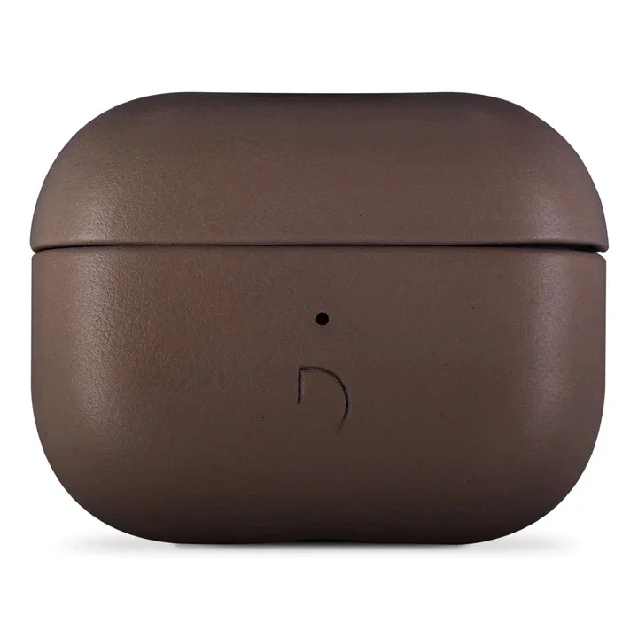 Husa de protectie Decoded AirCase pentru AirPods Pro 2, Piele, Maro