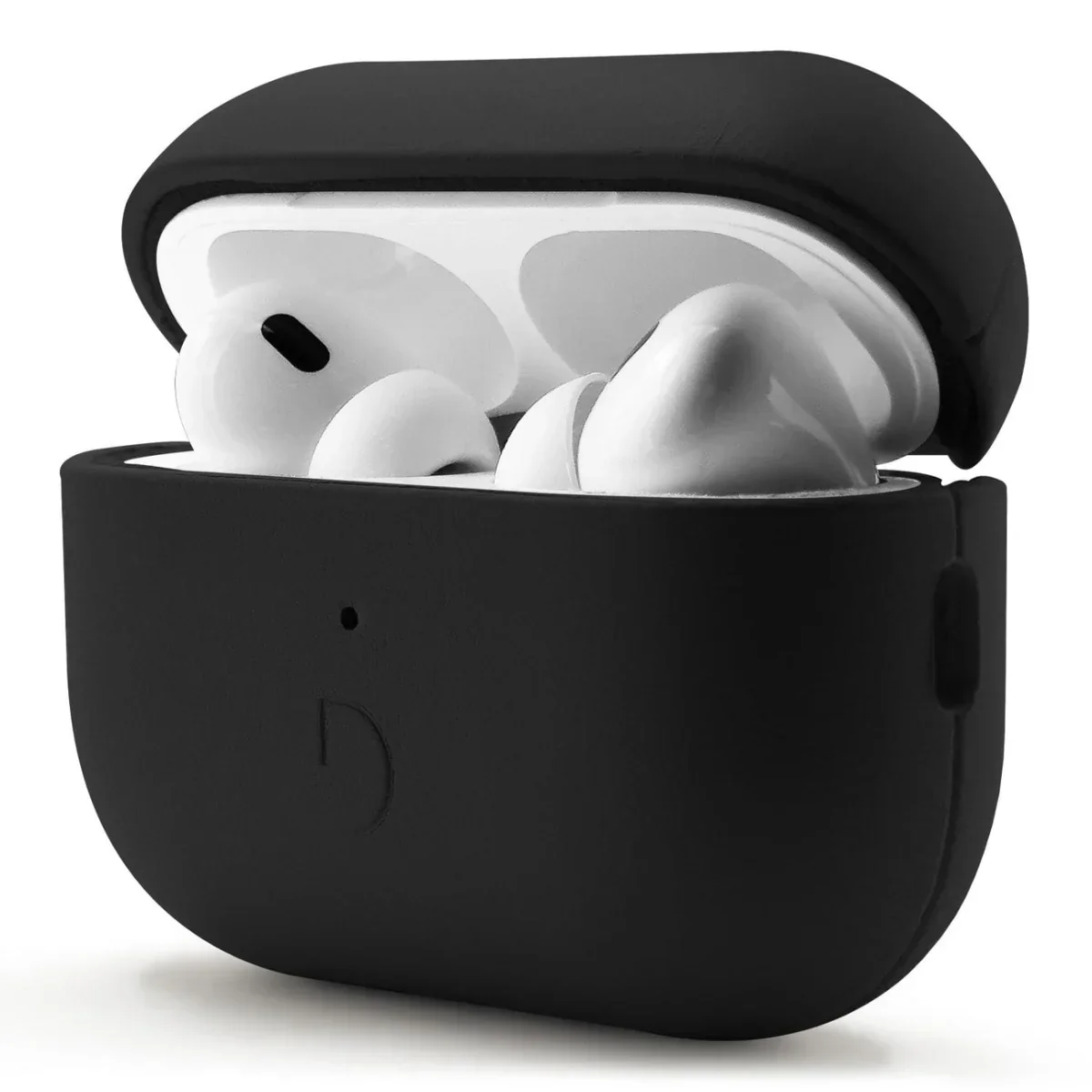 Husa de protectie Decoded Aircase pentru AirPods Pro 2, Piele, Negru - Image 4