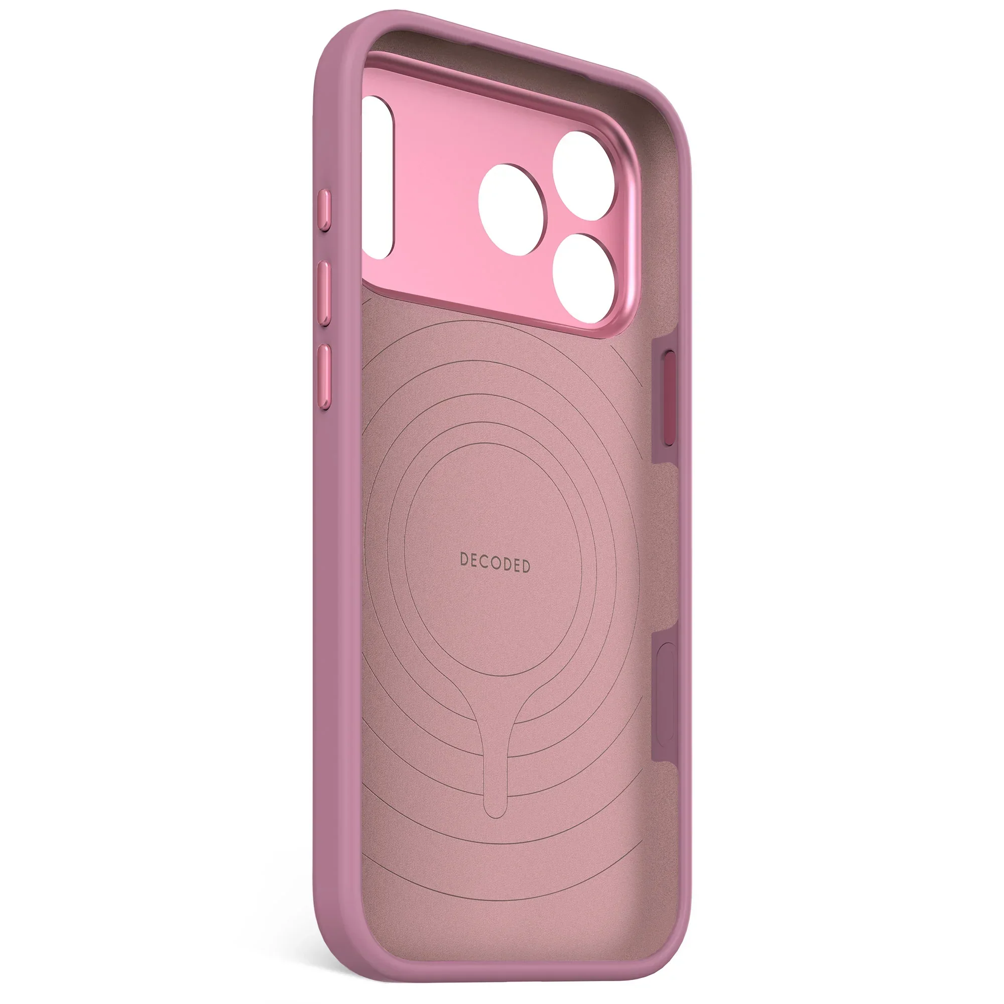 Husa de protectie DECODED Antimicrobian pentru iPhone 17 Pro Max, Silicon, Rosette - Image 3