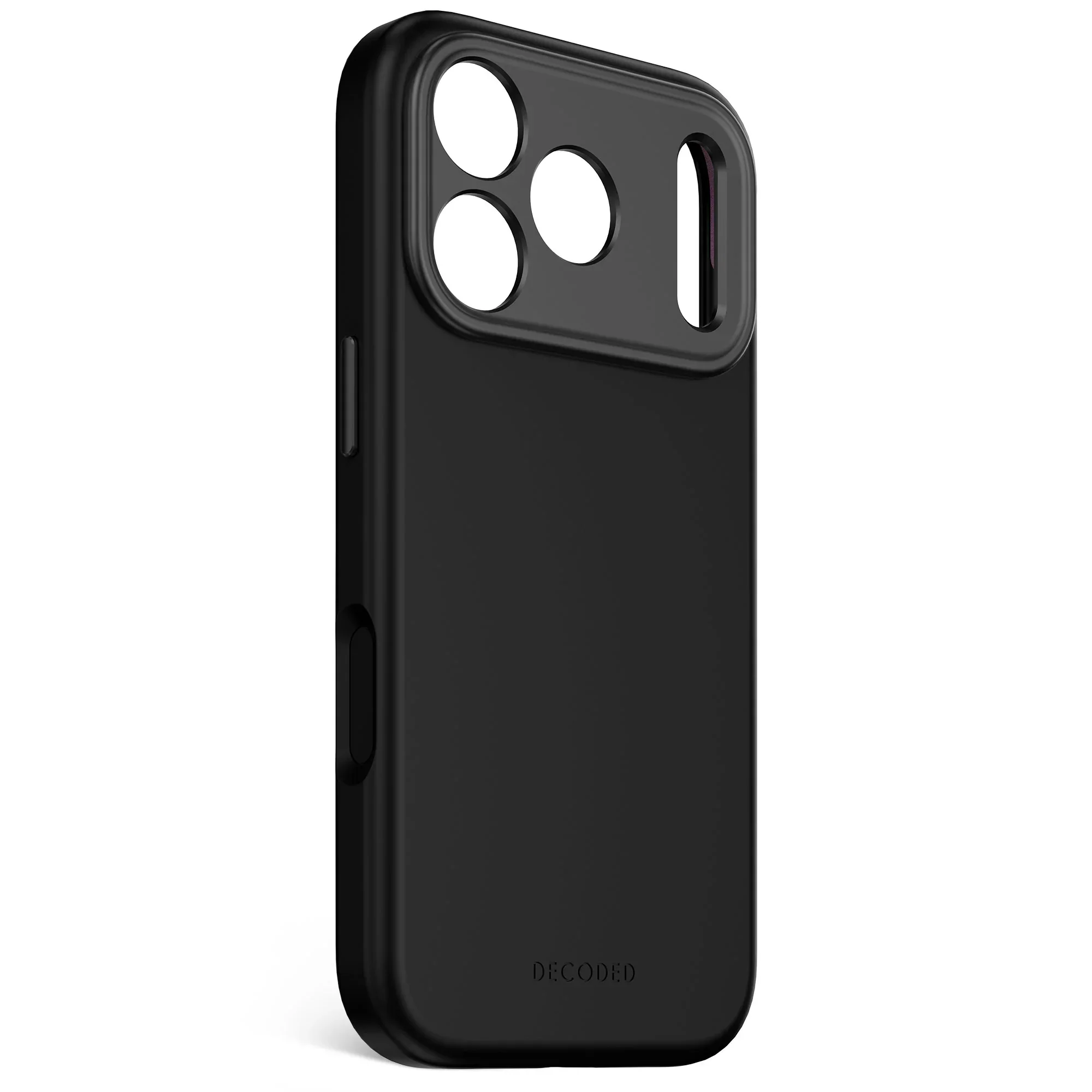Husa de protectie DECODED Antimicrobian pentru iPhone 17 Pro, Silicon, Phantom Black - Image 2