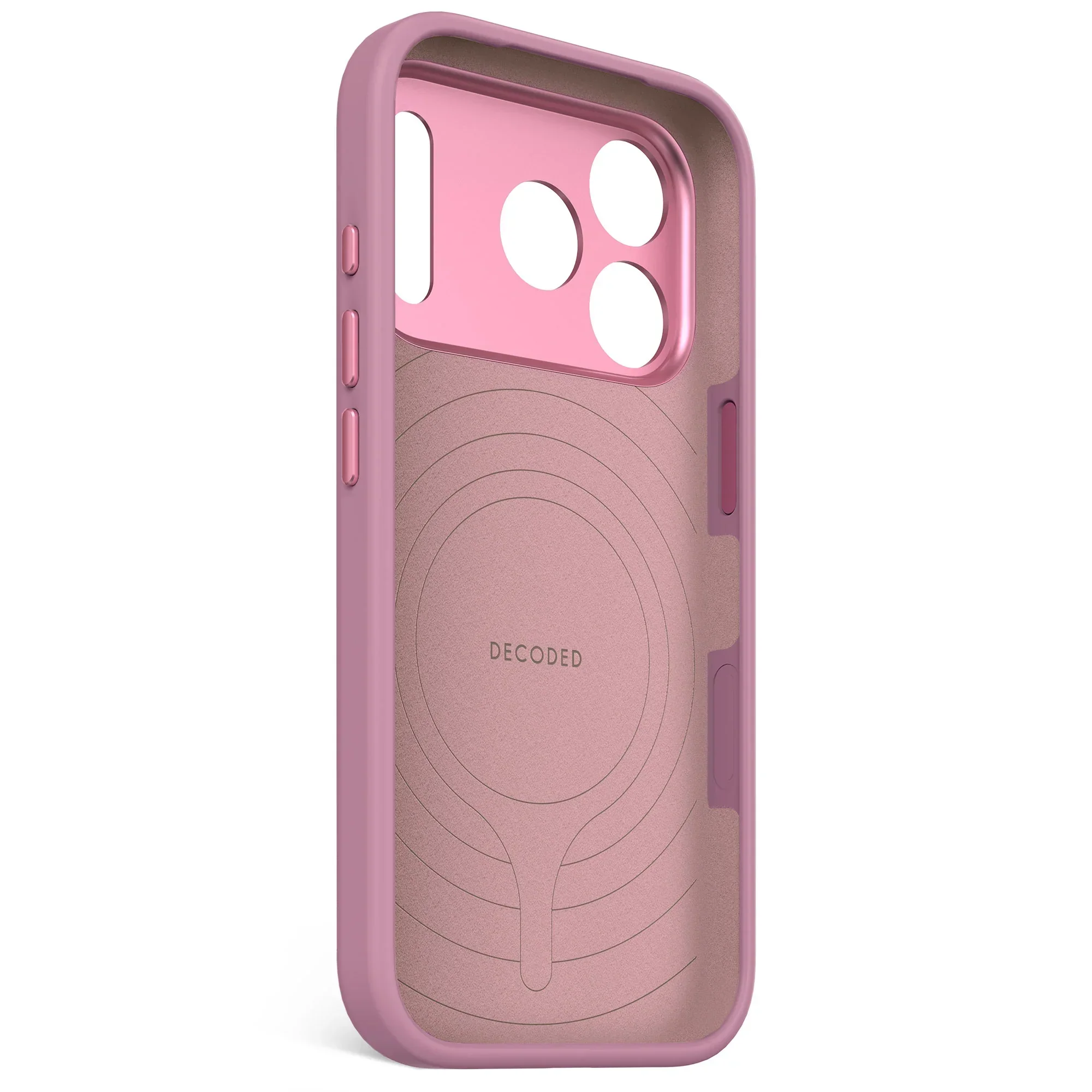 Husa de protectie DECODED Antimicrobian pentru iPhone 17 Pro, Silicon, Rosette - Image 3