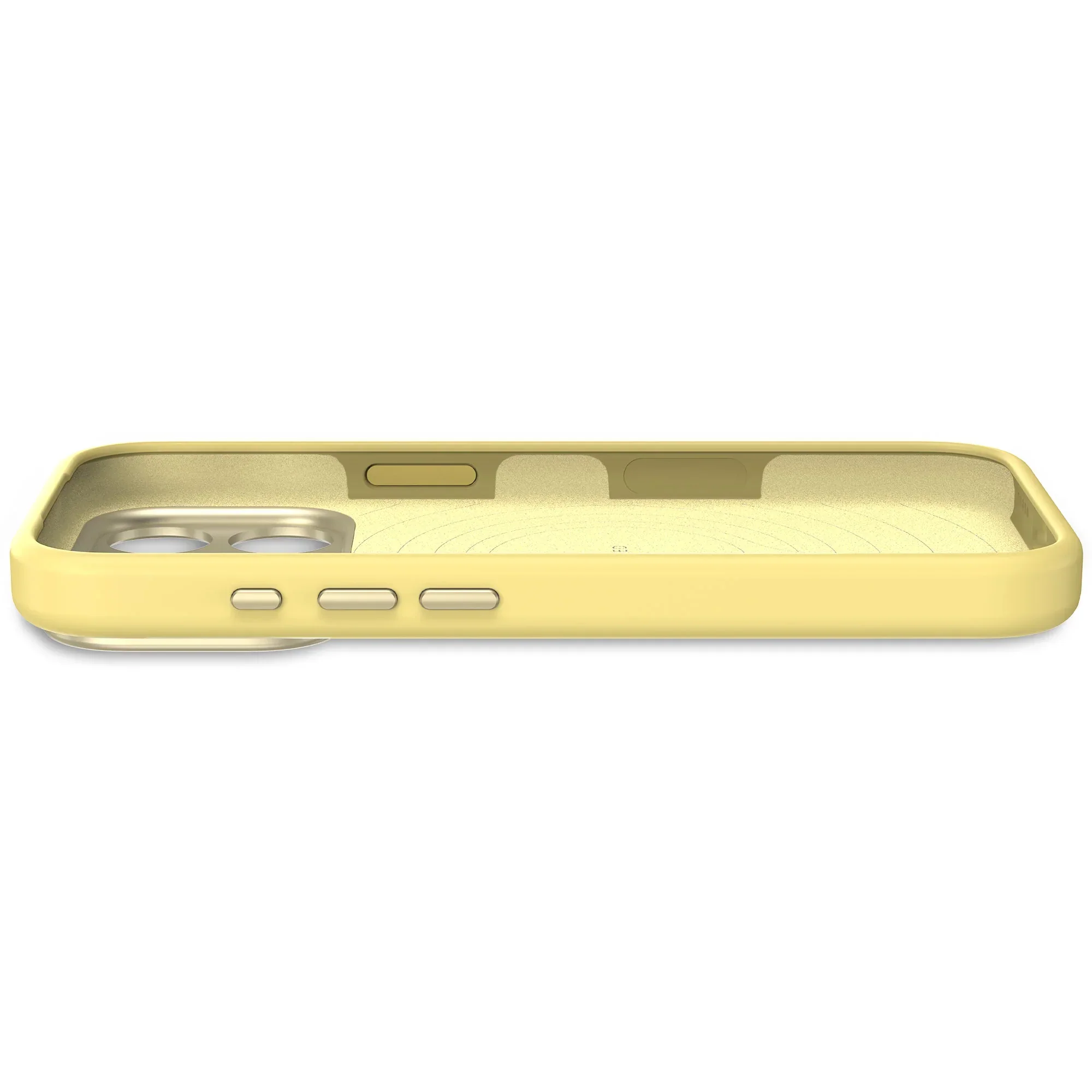Husa de protectie DECODED Antimicrobian pentru iPhone 17 Pro, Silicon, Yuma Yellow - Image 4