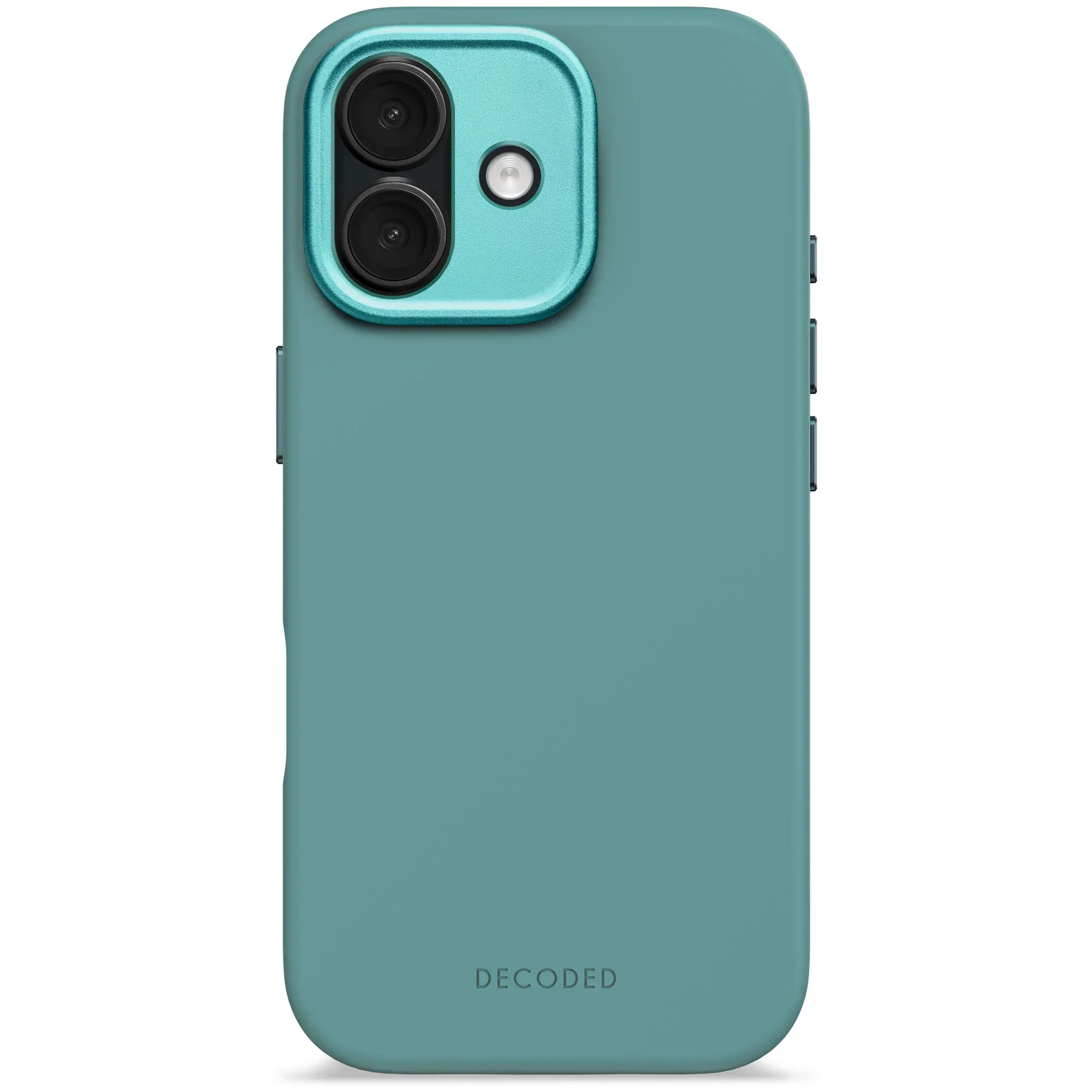 Husa de protectie DECODED Antimicrobian pentru iPhone 17, Silicon, Retro Blue