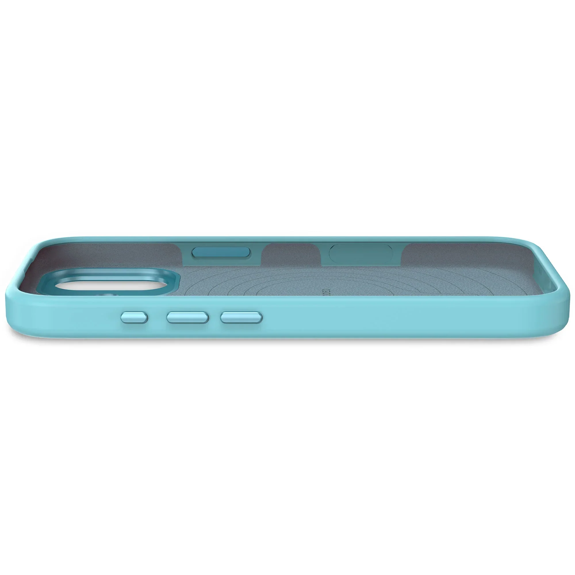 Husa de protectie DECODED Antimicrobian pentru iPhone 17, Silicon, Retro Blue - Image 4