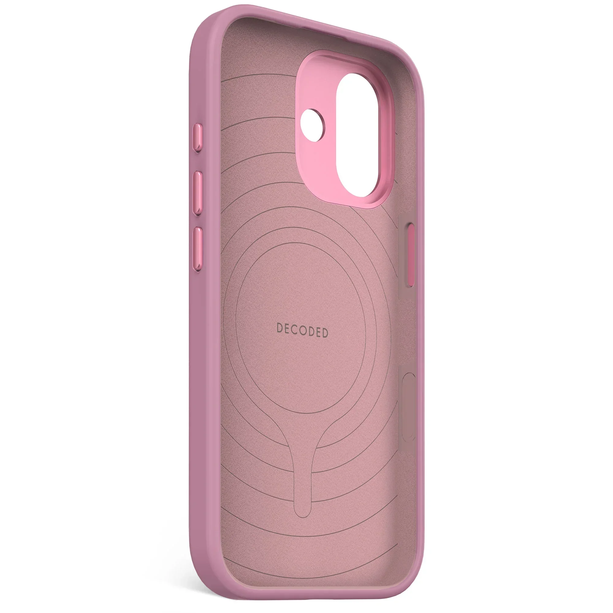 Husa de protectie DECODED Antimicrobian pentru iPhone 17, Silicon, Rosette - Image 3
