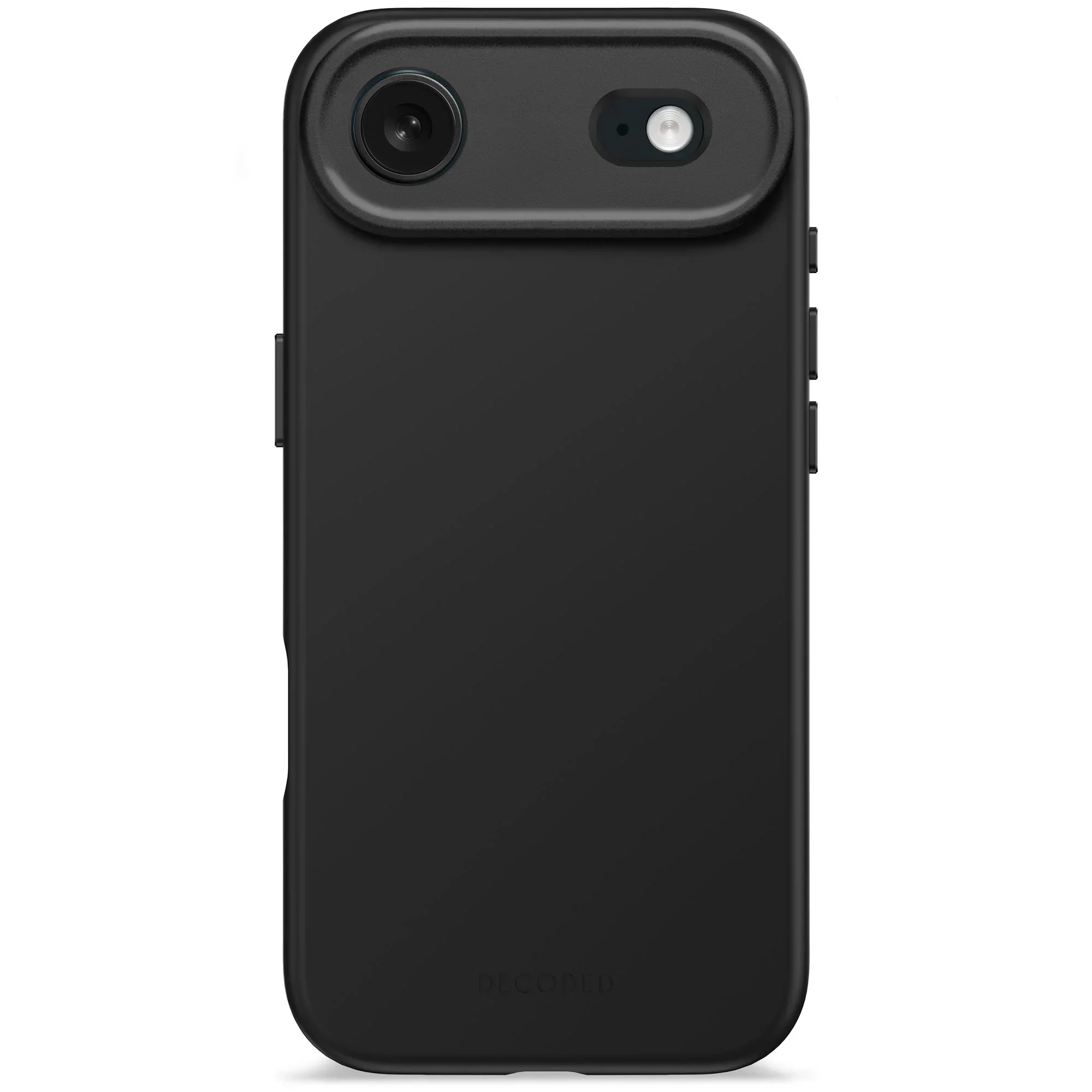 Husa de protectie DECODED Antimicrobian pentru iPhone Air, Silicon, Phantom Black