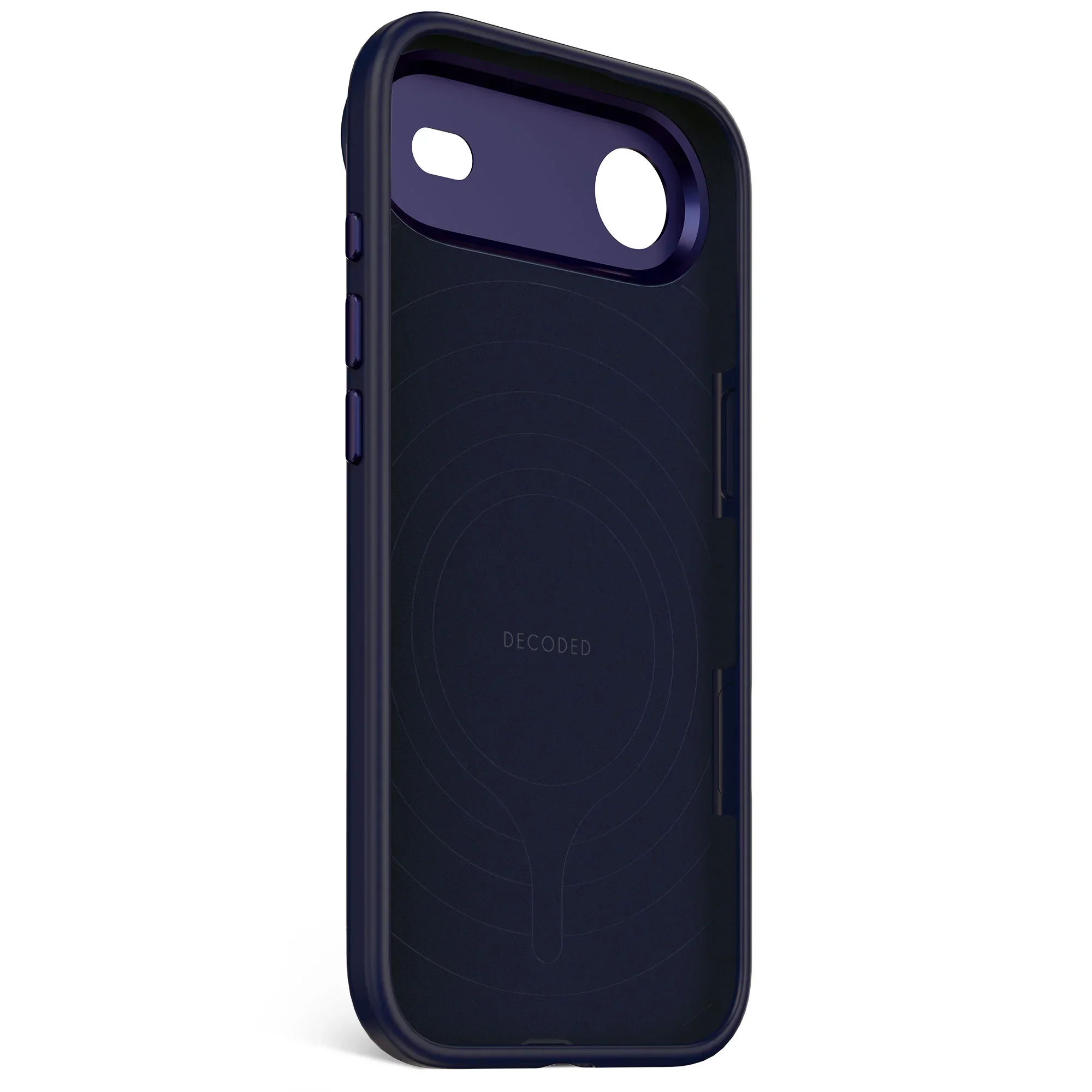 Husa de protectie DECODED Antimicrobian pentru iPhone Air, Silicon, True Navy - Image 3