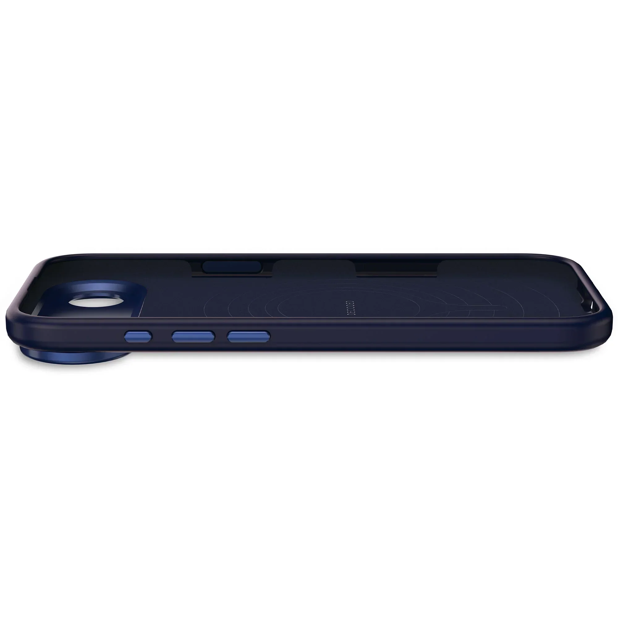 Husa de protectie DECODED Antimicrobian pentru iPhone Air, Silicon, True Navy - Image 4