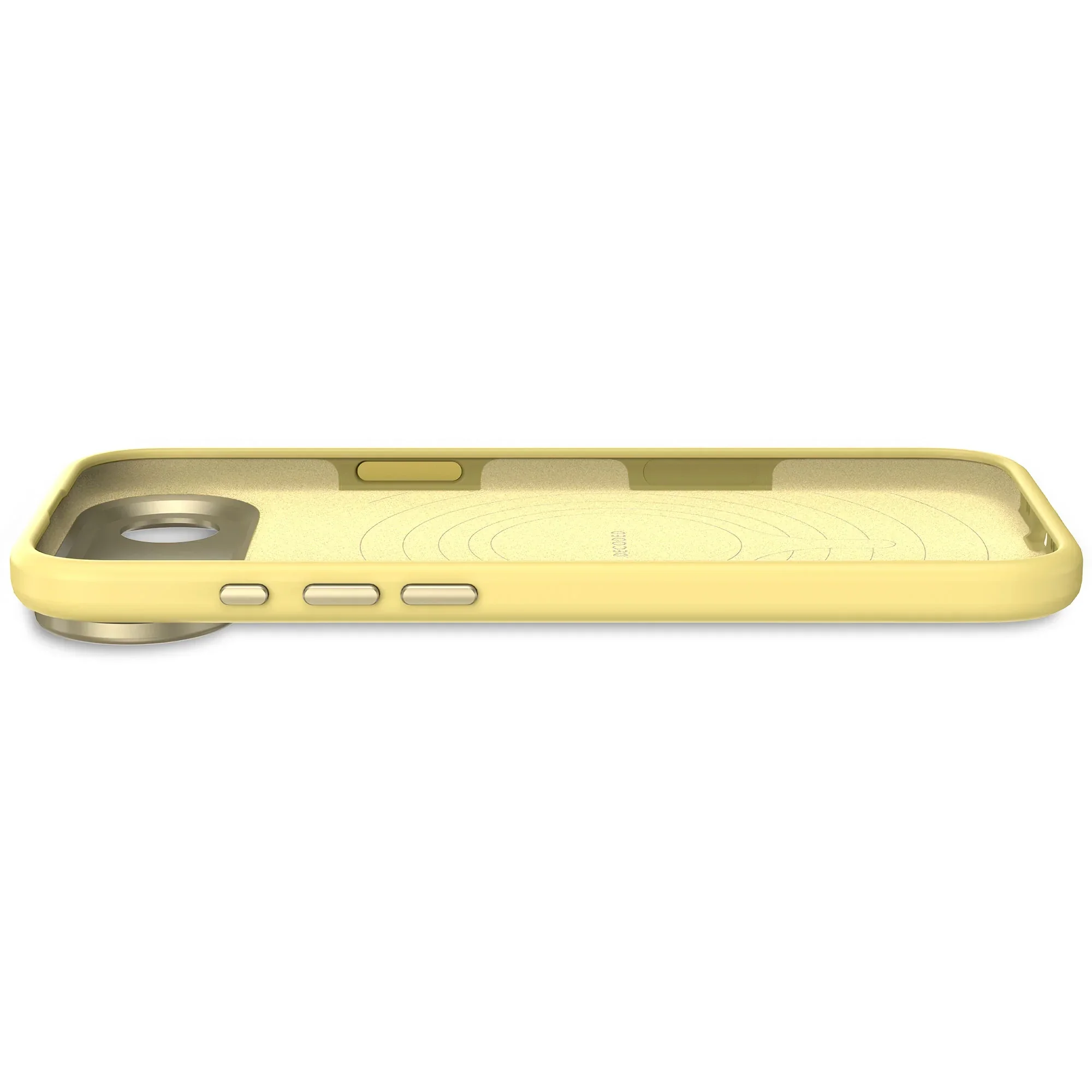 Husa de protectie DECODED Antimicrobian pentru iPhone Air, Silicon, Yuma Yellow - Image 4