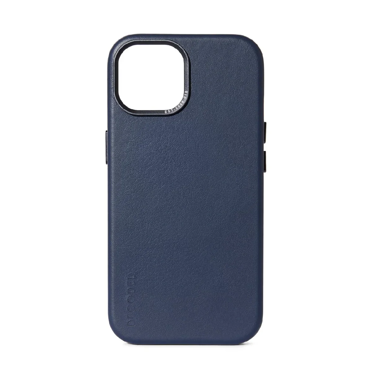 Husa de protectie Decoded cu MagSafe pentru iPhone 15 Plus, Piele, Albastru