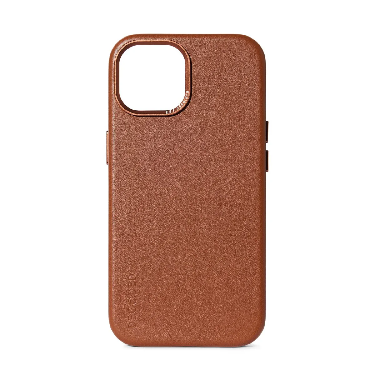 Husa de protectie Decoded cu MagSafe pentru iPhone 15 Plus, Piele, Maro