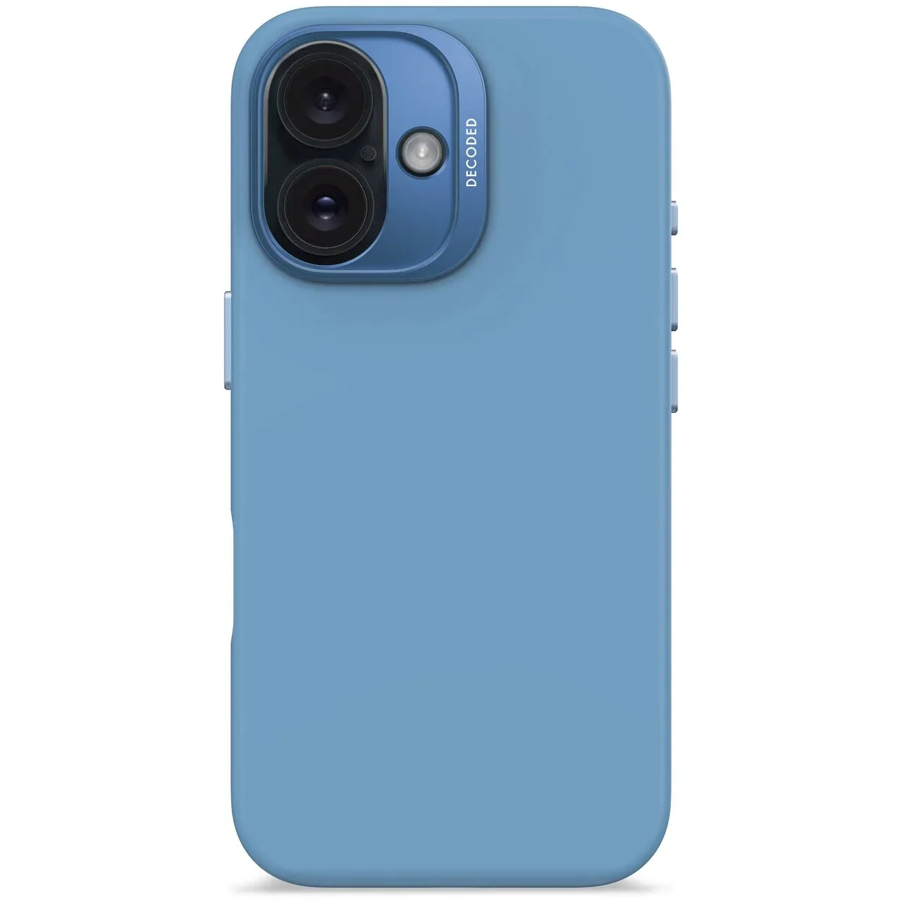 Husa de protectie DECODED din silicon pentru iPhone 16, Albastru - Image 2