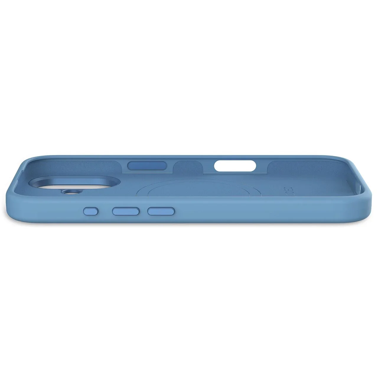 Husa de protectie DECODED din silicon pentru iPhone 16, Albastru - Image 4