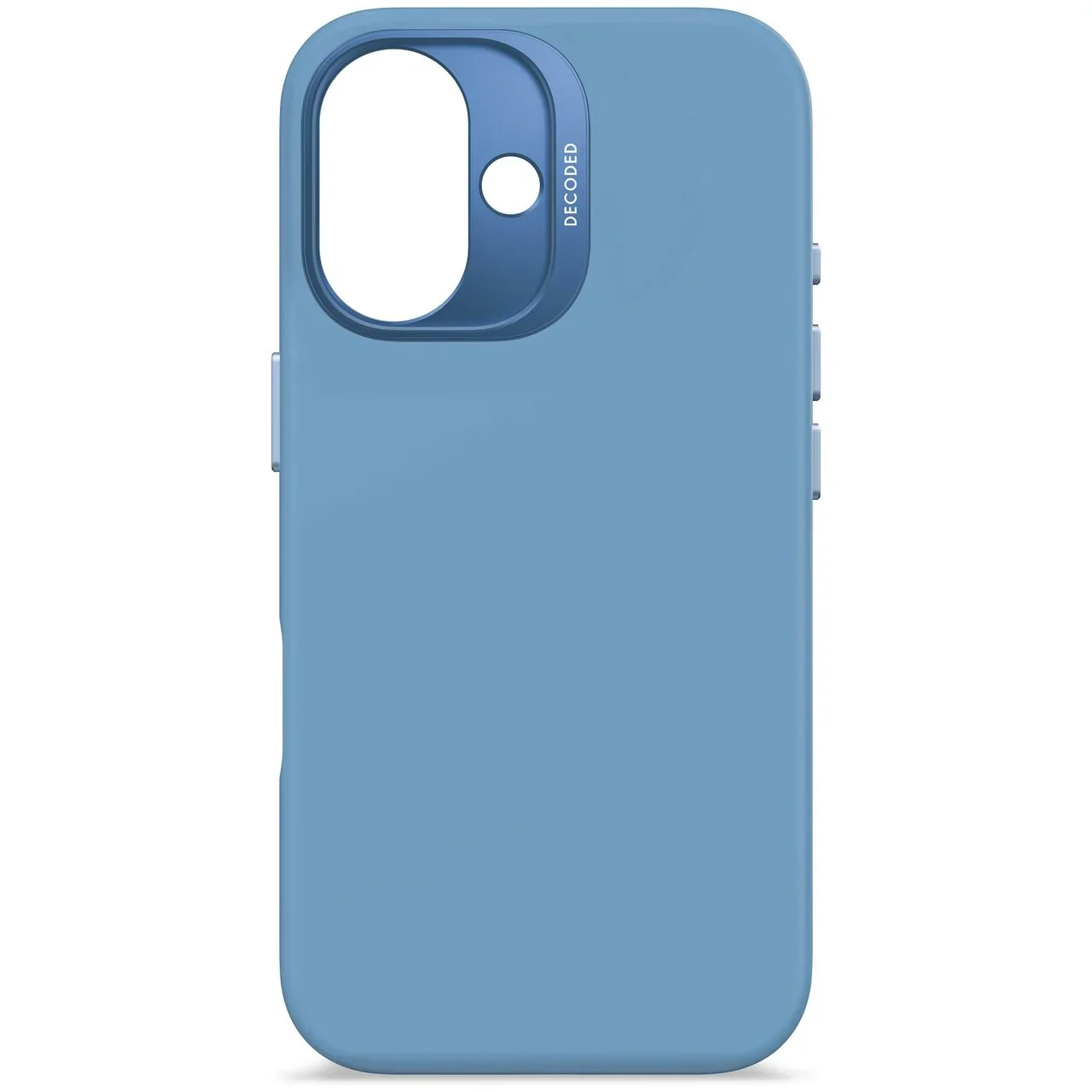 Husa de protectie DECODED din silicon pentru iPhone 16, Albastru - Image 8