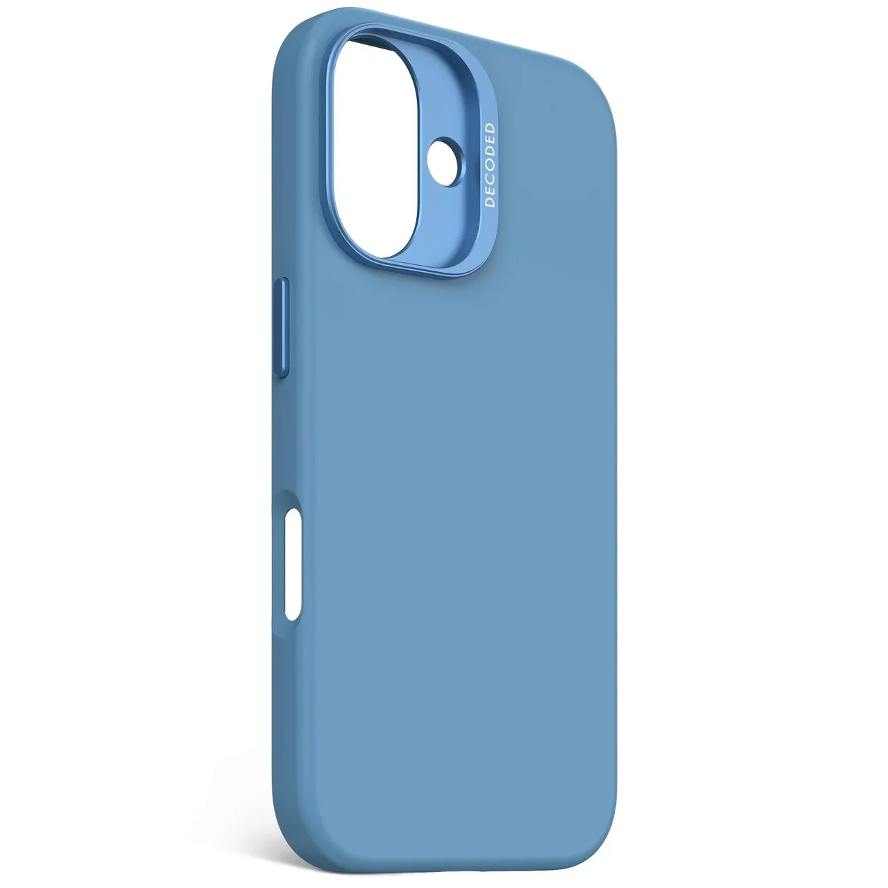 Husa de protectie DECODED din silicon pentru iPhone 16, Albastru - Image 9