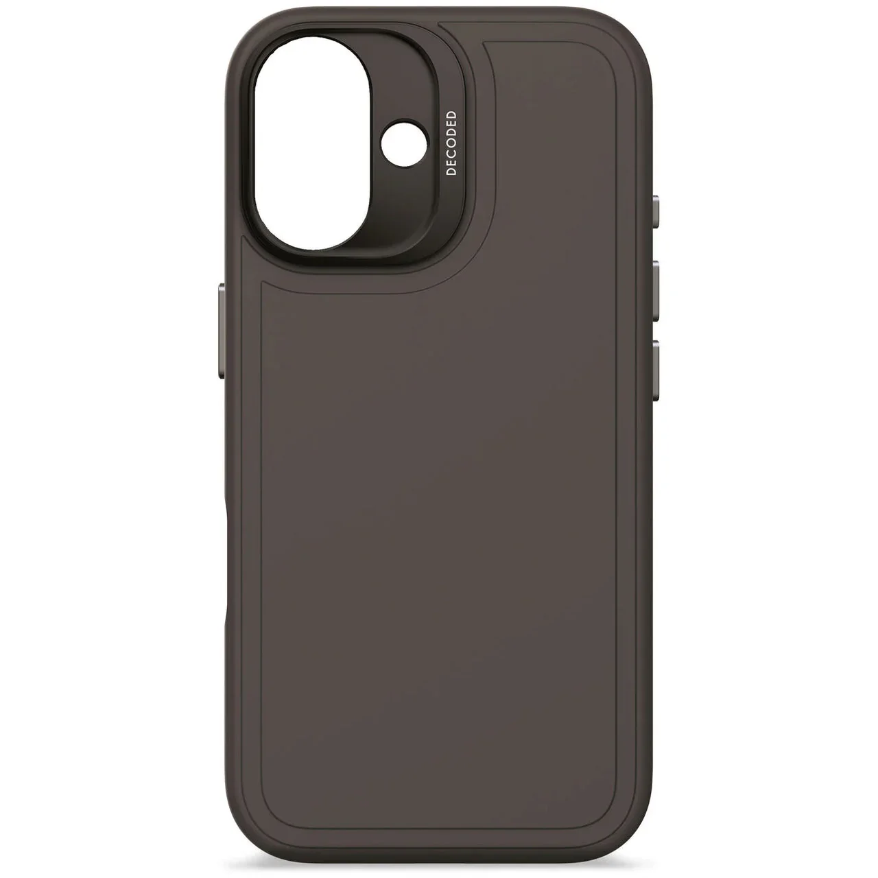 Husa de protectie DECODED din silicon pentru iPhone 16, Maro - Image 8