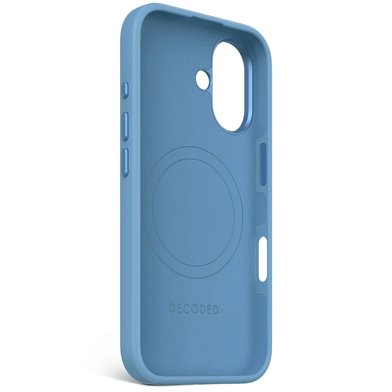Husa de protectie DECODED din silicon pentru iPhone 16 Plus, Albastru - Image 10