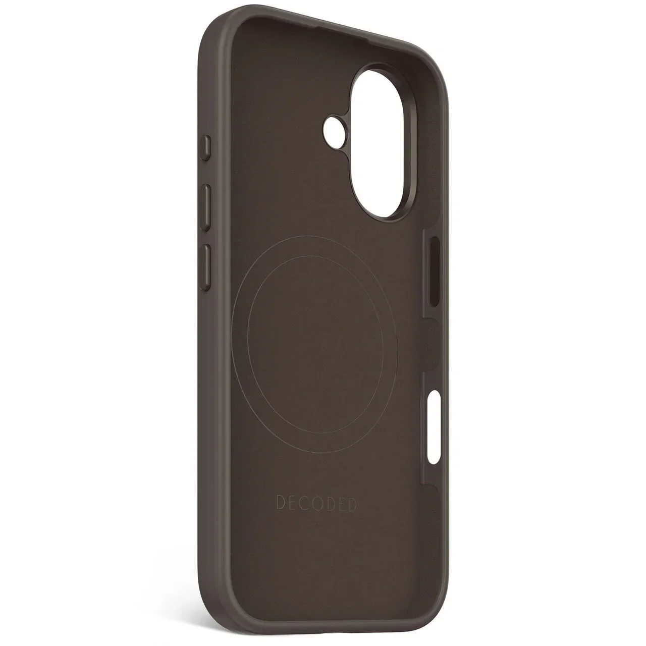 Husa de protectie DECODED din silicon pentru iPhone 16 Plus, Maro - Image 10