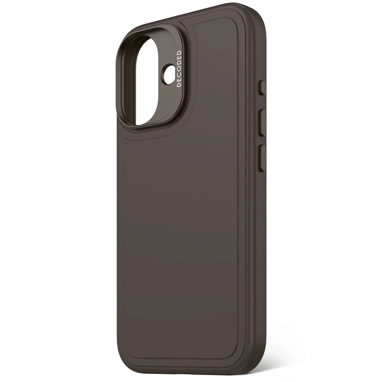 Husa de protectie DECODED din silicon pentru iPhone 16 Plus, Maro - Image 3