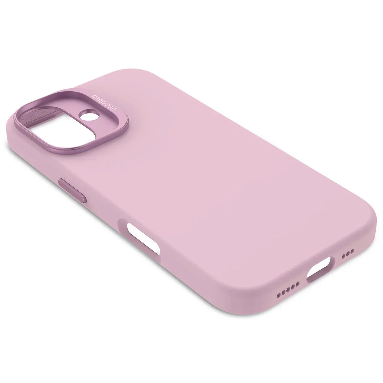 Husa de protectie DECODED din silicon pentru iPhone 16 Plus, Roz - Image 5