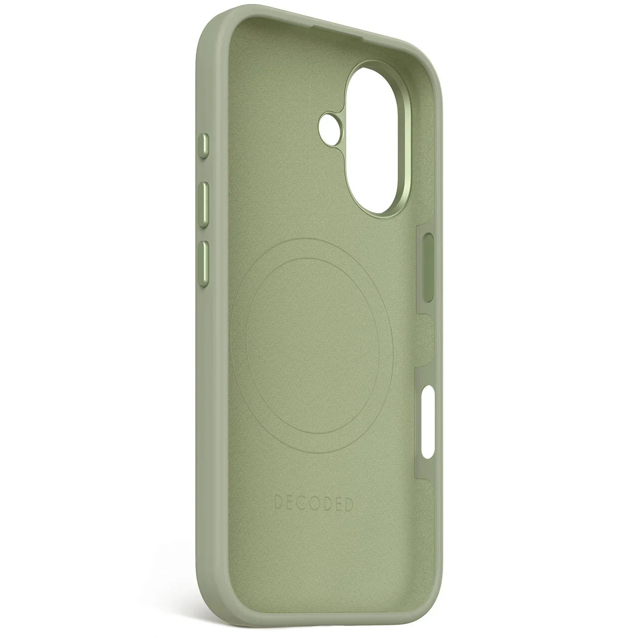 Husa de protectie DECODED din silicon pentru iPhone 16 Plus, Verde - Image 10