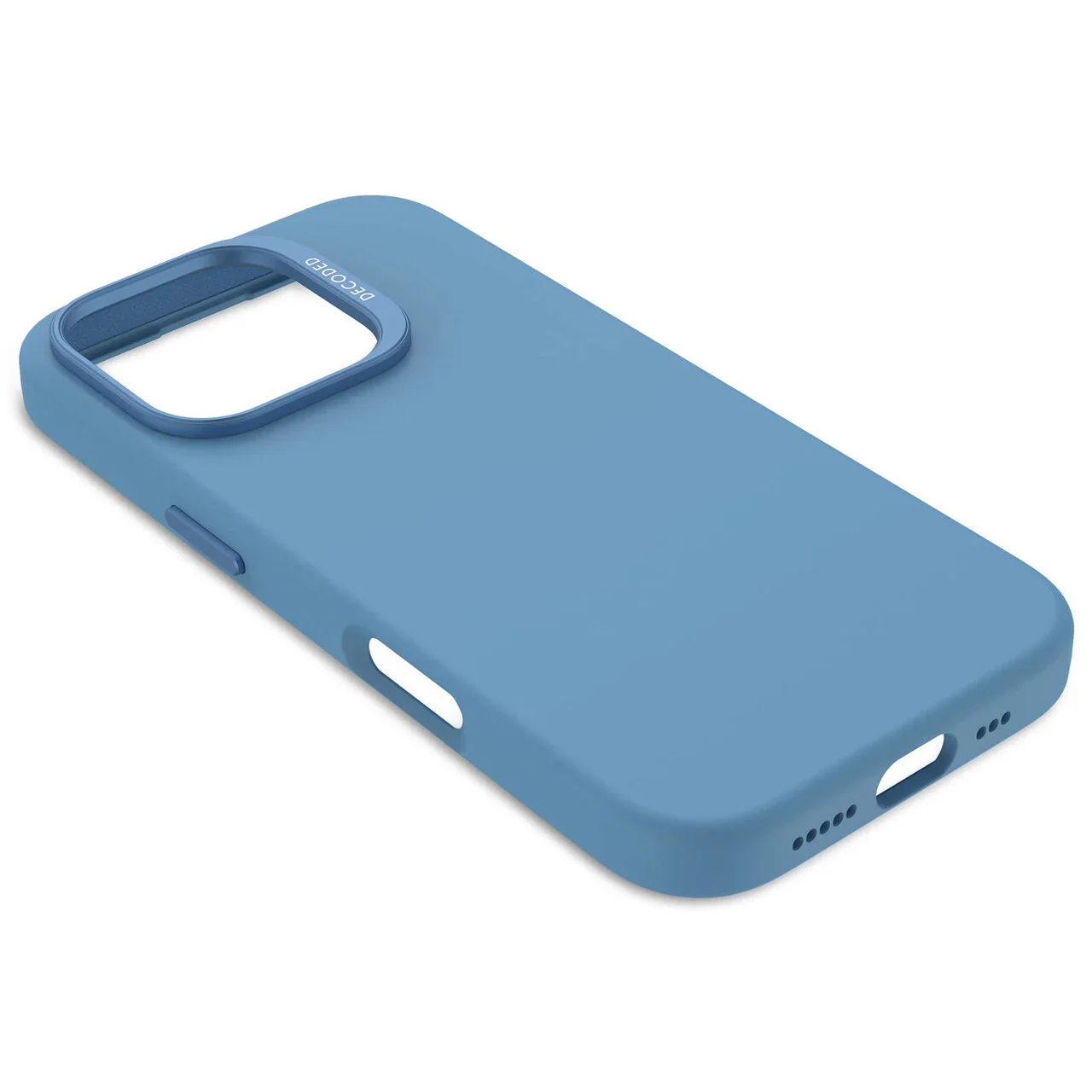 Husa de protectie DECODED din silicon pentru iPhone 16 Pro, Albastru - Image 4
