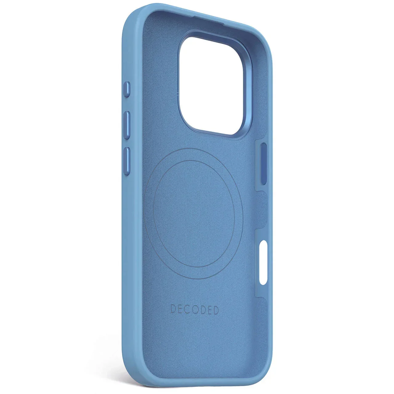Husa de protectie DECODED din silicon pentru iPhone 16 Pro, Albastru - Image 9