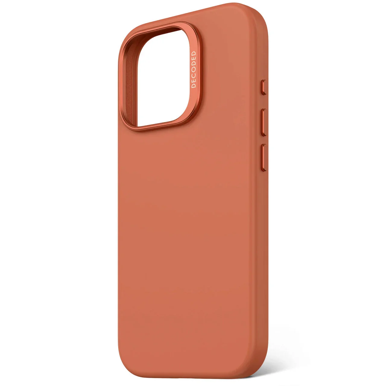 Husa de protectie DECODED din silicon pentru iPhone 16 Pro Max, Portocaliu - Image 2