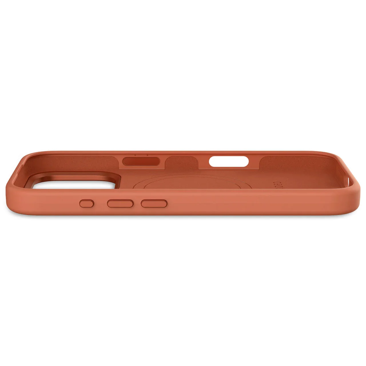 Husa de protectie DECODED din silicon pentru iPhone 16 Pro Max, Portocaliu - Image 3