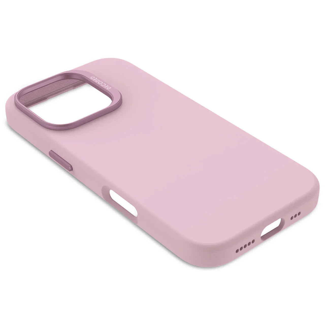 Husa de protectie DECODED din silicon pentru iPhone 16 Pro Max, Roz - Image 4