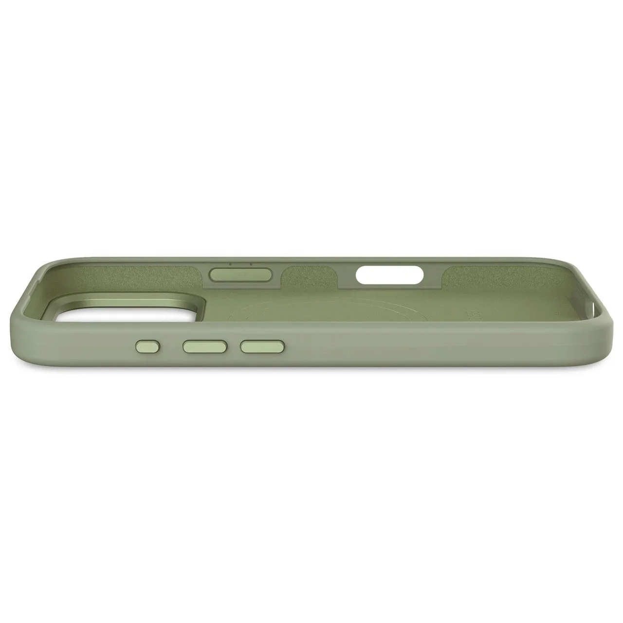 Husa de protectie DECODED din silicon pentru iPhone 16 Pro Max, Verde - Image 3