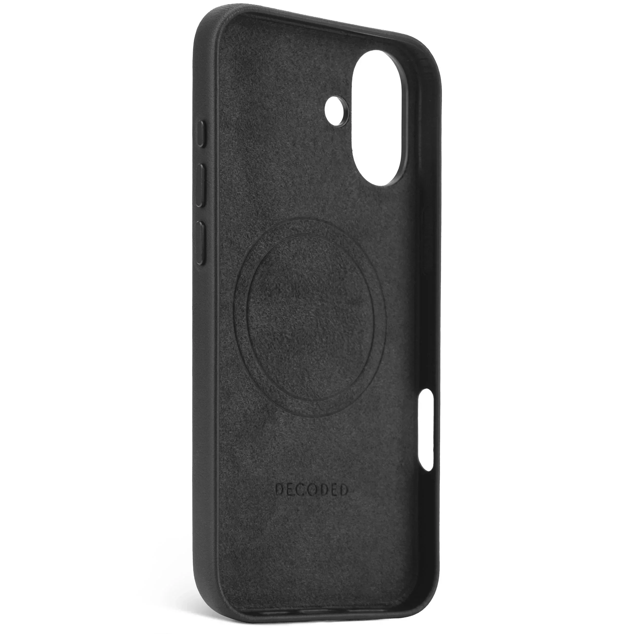 Husa de protectie DECODED pentru iPhone 16 Plus, Piele, Negru - Image 14