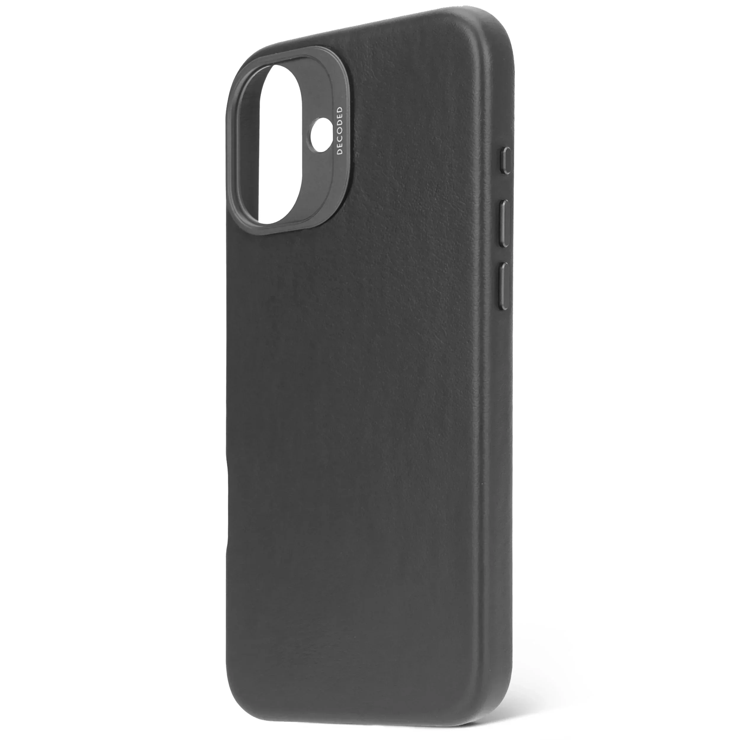 Husa de protectie DECODED pentru iPhone 16 Plus, Piele, Negru - Image 15