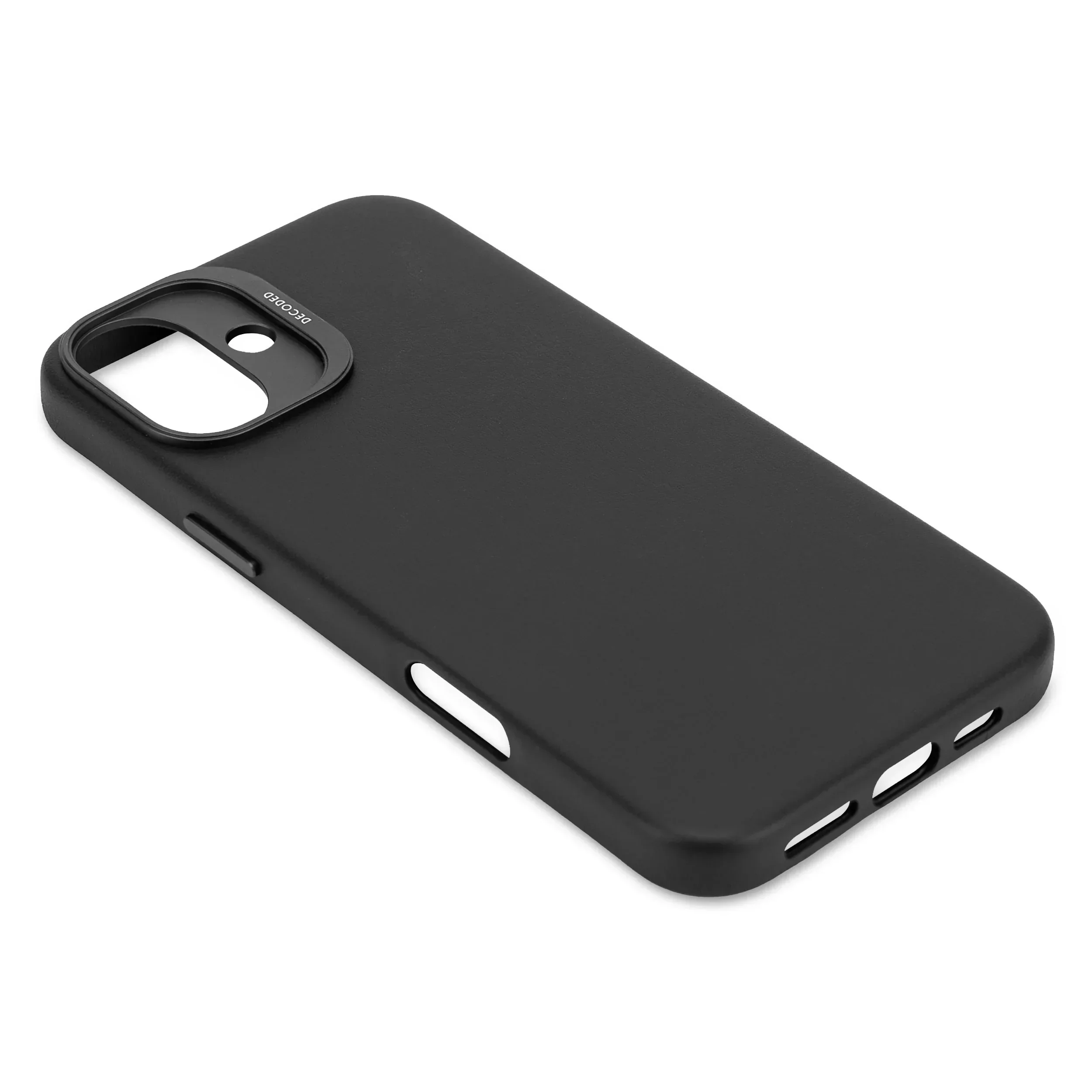 Husa de protectie DECODED pentru iPhone 16 Plus, Piele, Negru - Image 16