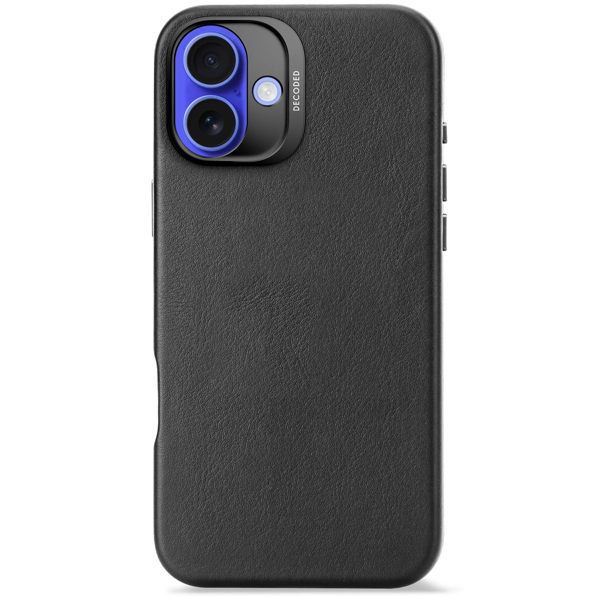 Husa de protectie DECODED pentru iPhone 16 Plus, Piele, Negru - Image 17