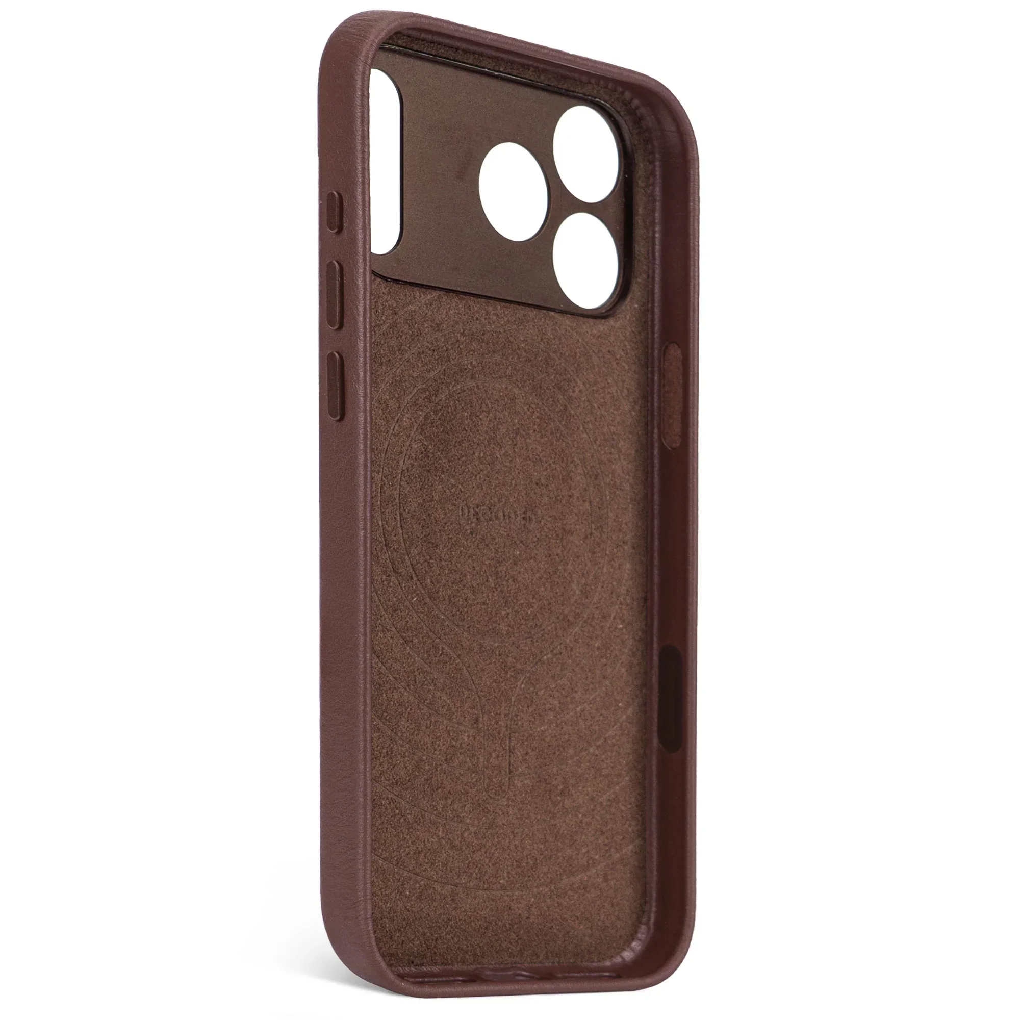 Husa de protectie DECODED pentru iPhone 17 Pro, Piele, Maro - Image 3