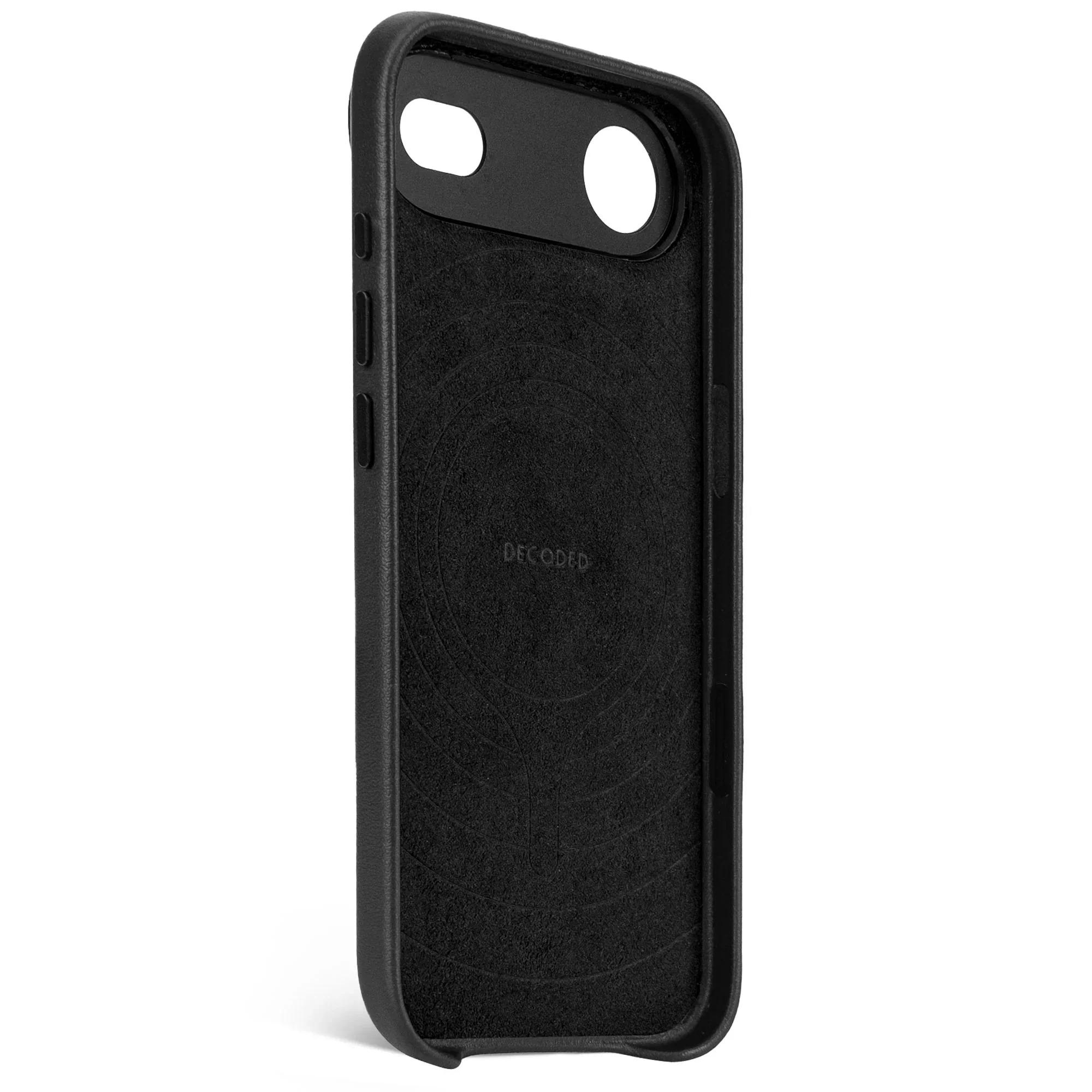Husa de protectie DECODED pentru iPhone Air, Piele, Negru - Image 3