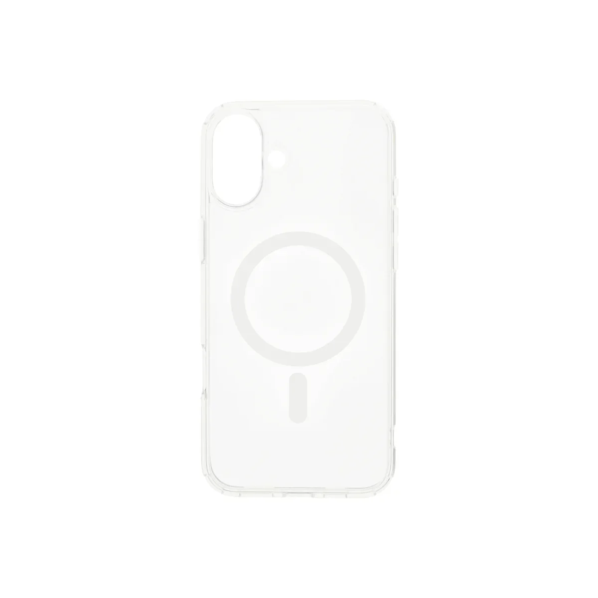 Husa de protectie Dviced cu Magsafe pentru iPhone 16 Plus, Alb Transparent