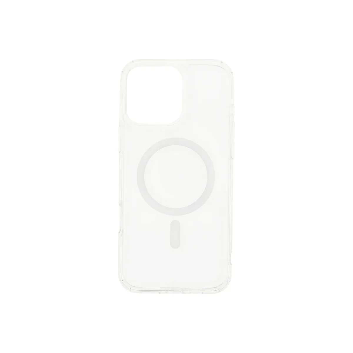 Husa de protectie Dviced cu Magsafe pentru iPhone 16 Pro, Alb Transparent