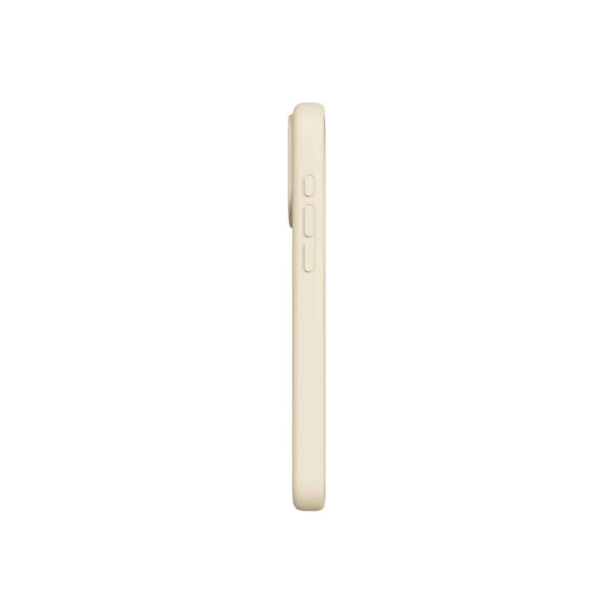 Husă de protectie DVICED din silicon pentru iPhone 17 Pro, Bej - Image 3