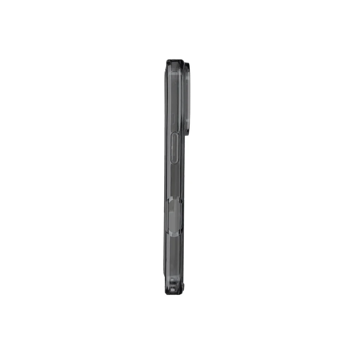Husă de protectie DVICED din silicon pentru iPhone 17 Pro, MagSafe, Fumuriu-Auriu - Image 4