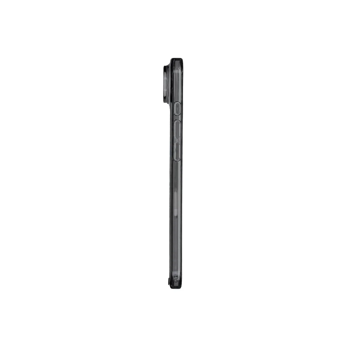 Husă de protectie DVICED din silicon pentru iPhone Air, MagSafe, Fumuriu-Auriu - Image 3