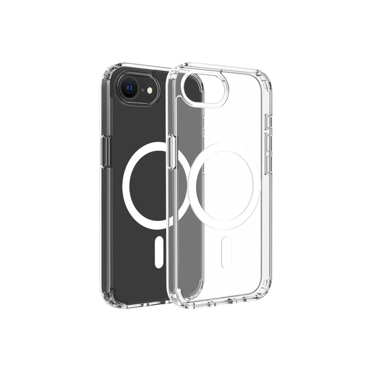 Husa de protectie Dviced Magnetic pentru iPhone 16e/17e, Transparent - Image 2